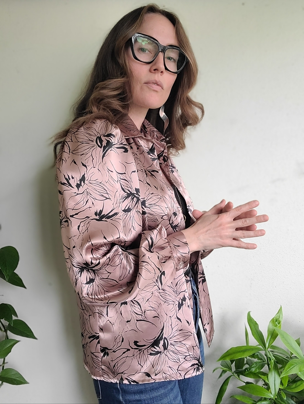 The Golden Goose Vintage 70s Blouse M - Picture 6 of 9